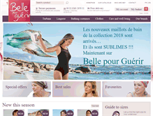 Tablet Screenshot of bellepourguerir.com